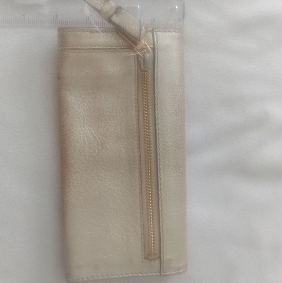 Chloe eclipse metallic gold leather wallet vintage - Picture 2 of 6